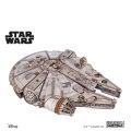Ugears 3D dřevěná mechanická skládačka Star Wars Millennium Falcon